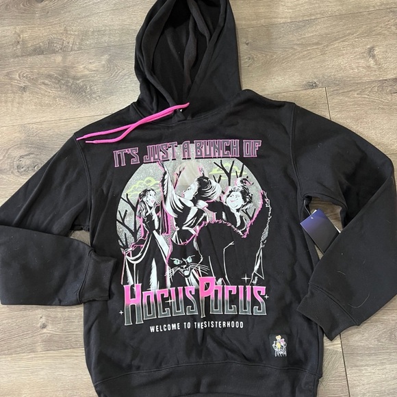 Black Hocus Pocus hoodie XS set pants and hoodie new - Picture 2 of 3